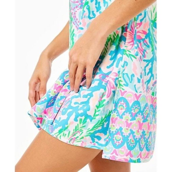 SOLD Lilly Pulitzer Blanca Stretch Romper Size 2 - Picture 4 of 10